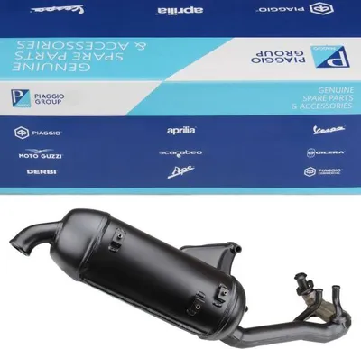 Obrázok produktu pre Výfuk pre Piaggio NEW TPH Typhoon 50 od 2018 Euro 4 | Originálny náhradný diel Piaggio