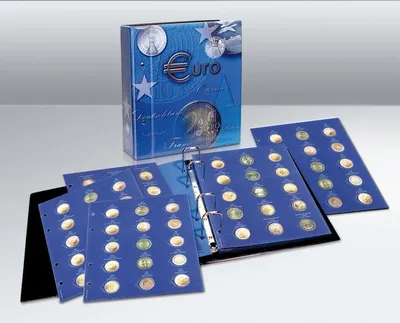 Produktbild von 2-Euromünzen-Sammelalbum Topset, für alle 2 Euro-Münzen, 2004-2013