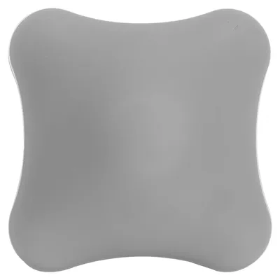 Image de Balle de massage en silicone pour la relaxation des muscles de la main, soulagement de la douleur, exercices pour la nuque et les pieds, balle de fasciathérapie, grise