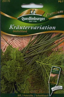 Produktbild von Quedlinburger Saatgut - Kräutervariation Deutschland - Samen - 293170