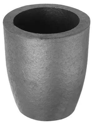 Schmelztiegel 4,5 kg, 87 mm ID x 135 mm H, Silicium-Grafit