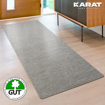 Produktbild von Teppich Geneva verschiedene Farben und Größen Silbergrau 67x100 cm