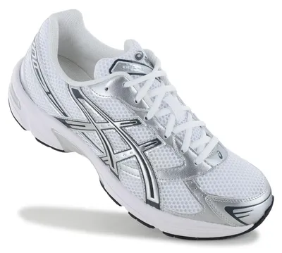 Produktbild von Kaufen Sie den ASICS GEL-1130 White Pure Silver bei Kicksshop. Sportlicher weiß-silberner Sneaker mit GEL-Dämpfung und Retro-Running-Design.