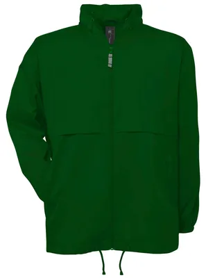 Produktbild von B&C - "Air" Windjacke für Herren FK2418 (XXL) (Flaschengrün)