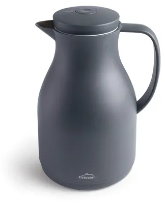 Image de Lacor 62564 – Thermos à double paroi et à couche de verre, sans BPA.
