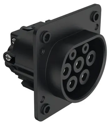 Produktbild von PC ELECTRIC eMobility Ladesteckdose Typ 2 (Vorderwandmontage) IP44/54, 1 Stk.