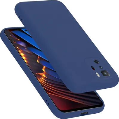 Produktbild von Cadorabo Schutzhülle für Xiaomi POCO X3 GT Hülle in Blau Handyhülle Case Cover TPU Etui