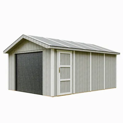 Image de Garage Qualité Premium 17 m²- L378xL530 cm - M991B-TUNDRA GREY