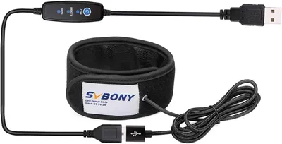Produktbild von Svbony SV172 Teleskop Objektiv Wärmer mit USB Temperaturregler, Objektiv Okular Heizung,320mm Anti Tau Feuchtigkeit Nebel Kamera Teleskop