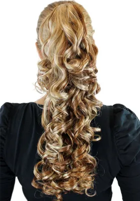 Produktbild von WIG ME UP Haarteil, Blond-Mix, große Locken, JL-3254-HL2374B