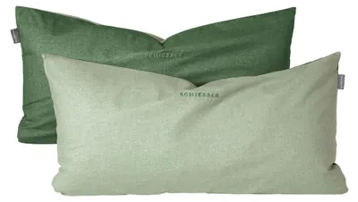 Produktbild von Feinbiber Kissenhülle Doubleface, 2er Pack, 100% Baumwolle