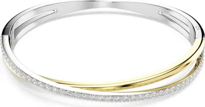 Image de Swarovski - Swarovski 5689720 - Hyperbola Bangle Gold Colour - Bracelet-Taille L