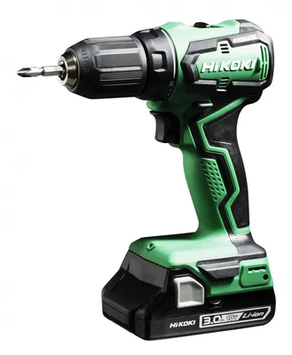 Produktbild von Hikoki DS18DDWQ, Elektrischer Schraubendreher, Pistolengriff, 3/8", Schwarz, Grün, Bürstenlos, 1700 RPM
