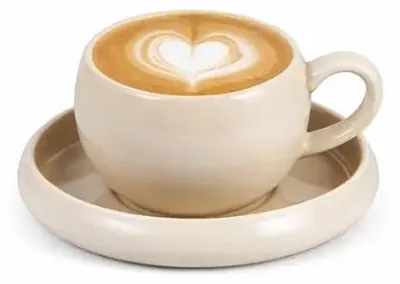 Produktbild von Bricard Bondy Espressoset 4-teilig Taupe Porzellan Ø6,6 x 9,5 x 5,2 cm