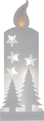 Produktbild von LED Weihnachtsdeko Grandy, Holz Weihnachtsmotive, 36 cm