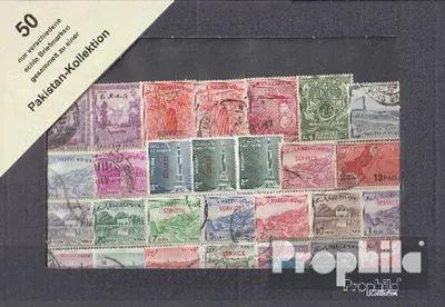 Produktbild von Briefmarken Pakistan 50 verschiedene Marken