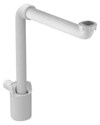 Image de Duravit Siphon compact, blanc, 0050760000