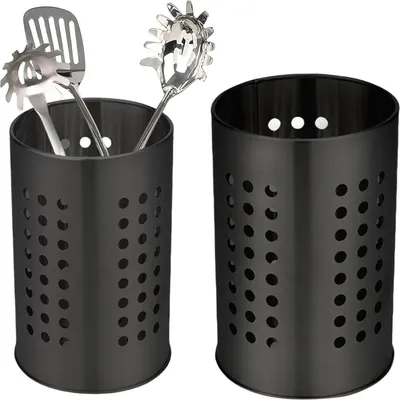 Produktbild von Edelstahl Küchenbesteckhalter - Besteckkorb für den Tisch - Küchenorganizer