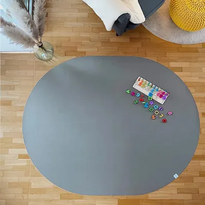 Obrázok produktu pre Sanosoft oválna podložka na plazenie 160x200cm - " Germany" - Oeko-Tex 100 - svetlosivá