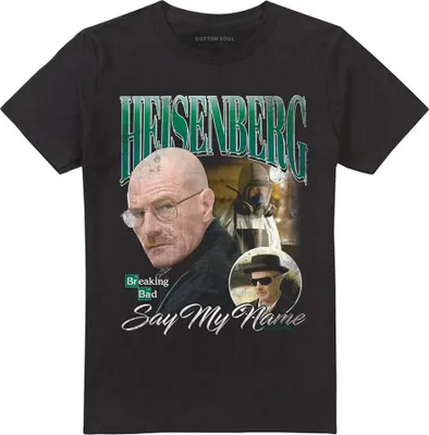 Produktbild von Breaking Bad - "Homage" T-Shirt für Herren/Damen Uni TV20851 (5XL) (Schwarz)