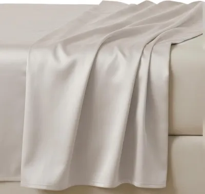 Produktbild von Spannbettlaken aus Satin-Baumwolle 140x200 Hellbeige