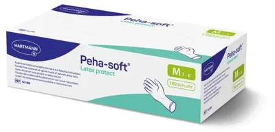 Produktbild von 10x Peha-soft® latex protect, size M, P100 | Packung (100 Stück)