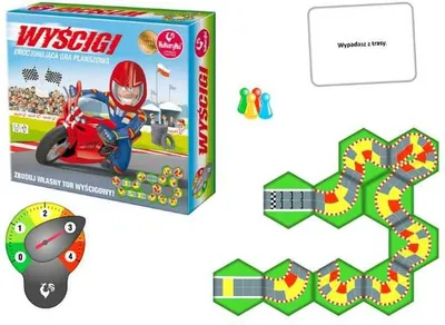 Zdjęcie produktu dla Wycigi - gra planszowa 63162