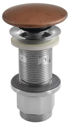 Produktbild von Sapho Waschbecken-Ablaufgarnitur 5/4", klick-klack, Beton-Stopfen, 10-80mm, Kupfer matt