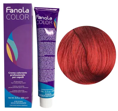 Produktbild von Fanola Haarfarbe Professional Colouring Cream 7.6 Blonde Red