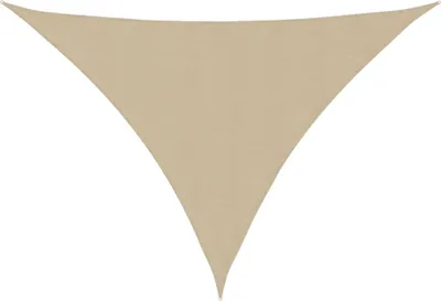 Image de Voile de parasol Tissu Oxford triangulaire 5x7x7 m beige
