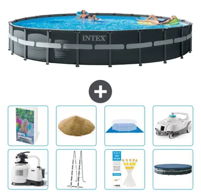 Produktbild von Ultra XTR Pool Rund - 732x132 cm - 9-teilig  S611