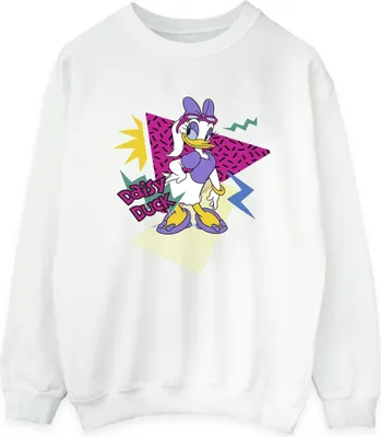 Produktbild von Disney - "Daisy Duck Cool" Sweatshirt für Damen BI28449 (M) (Weiß)