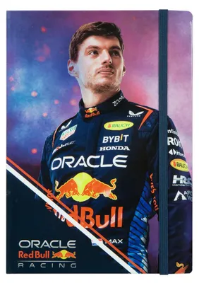 Produktbild von Red Bull Notizbuch - Hardcover mit Max Verstappen Design