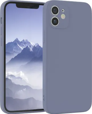 Produktbild von EAZY CASE - TPU Hülle für Apple iPhone 12, TPU Case stoßfeste Handyhülle, weiches Cover mit Kameraschutz, Silikonhülle in Blau