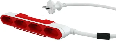 Produktbild von allocacoc PowerBar, Reiseadapter, 4x Verteiler und Steckdosenleiste, 220-240 V