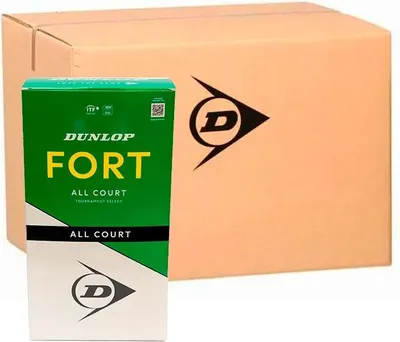 Produktbild von Dunlop Tb Fort All Court Ts 2x4pet Tennisballbox Durchsichtig 2 x 4 Balls Durchsichtig 2 x 4 Balls