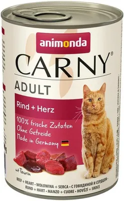 Zdjęcie produktu dla Animonda Carny Adult wołowina i serca 400 g