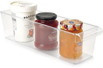 Obrázek produktu pro Průhledná zásuvka do ledničky Unyqoos® pro efektivní organizaci zásob potravin