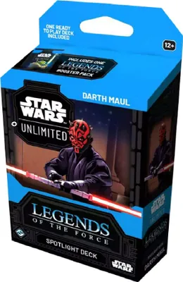 Obrázok produktu pre Star Wars Unlimited Legends of the Force: Spotlight Deck: Darth Maul