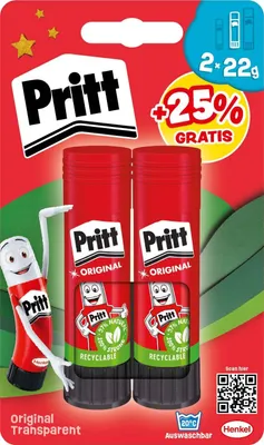 Produktbild von Pritt Paw Patrol Klebestifte, 2x22g