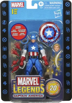 Zdjęcie produktu dla Marvel Legends Captain America (20th Anniversary)
