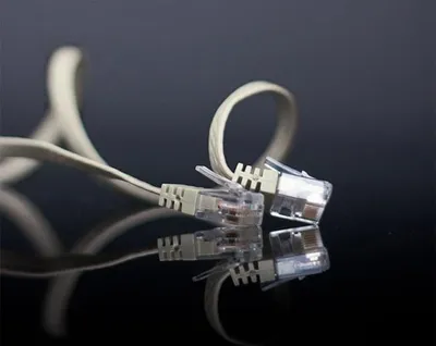 Produktbild von Patchkabel-Flachkabel U/UTP cat. 6 slim 10m