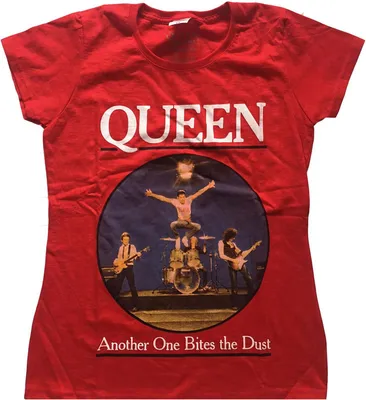 Produktbild von Queen - "Another One Bites The Dust" T-Shirt für Damen RO4547 (L) (Rot)