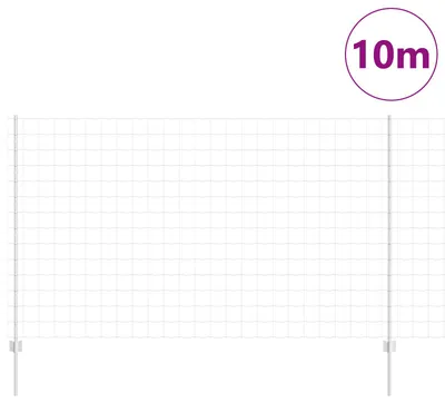 Obrázek produktu pro vidaXL Svařovaný drátěný plot 10 x 1,4 m (š x v) Žárově pozinkovaná ocel