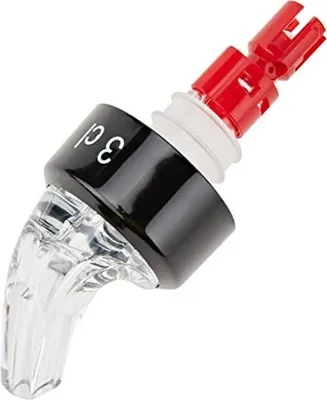 Produktbild von Westmark Dosierausgießer 3 cl transparent, blau "Auto-Pour"