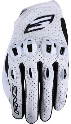 Produktbild von Five Gloves Handschuhe Stunt Evo 2 Leder weiss XL
