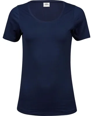 Produktbild von Tee Jays - T-Shirt für Damen FK1443 (M) (Marineblau)