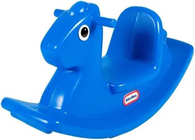 Produktbild von Little Tikes Schaukelpferd blau im Karton 173950
