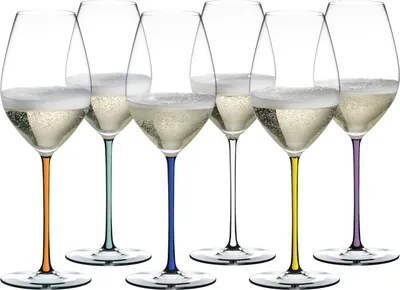 Produktbild von RIEDEL Fatto a Mano Champagner Weinglas, 6er Set