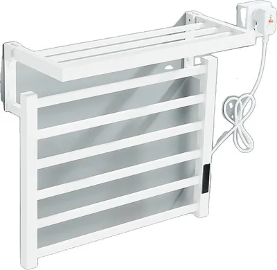 Produktbild von Elektrischer Handtuchhalter, Wandmontage, Touch-Display, wasserdicht, Weiß 8004 Y, 220V